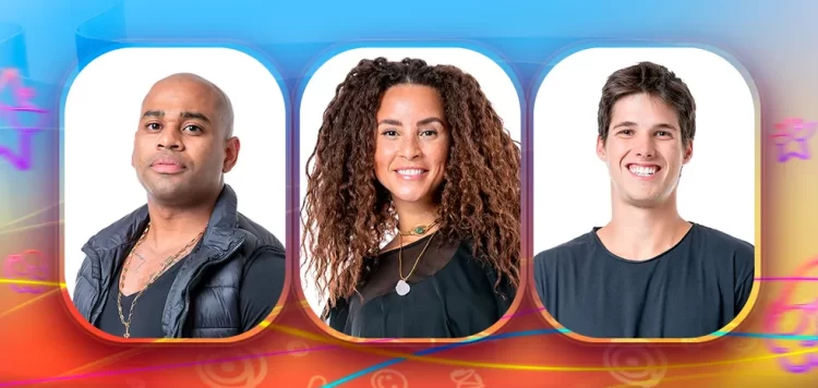 Quem está no segundo Paredão do BBB 23 são Cezar, Domitila Barros e Gabriel. Eles disputam permanência na casa mais vigiada do Brasil após uma noite cheia de surpresas - Foto: BBB 23 - TV Globo.