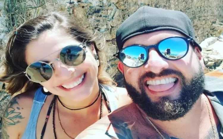 Leandro Troesch e Shirley Figueiredo: a polícia acreditava que Shirley tinha envolvimento com a morte. — Foto: Reprodução/Instagram